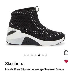 🔥NEW in BOX SKETCHERS SIZE 9 Black Women's Slip-On Sneakers